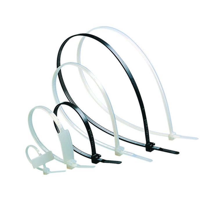 Legrand LEG98501 - Fascette Fermacavo Per Interni, Confezione Da 20, Larghezza 3,5 Mm, Lunghezza 280 Mm, Diametro Serraggio 1,6-77 Mm