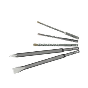 Set de 3 forets SDS PLUS + 2 burins SDS PLUS