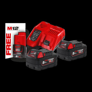 PACK NRJ 18V, 5 AH , SYST. M18 + 1 BATT. M12 2 AH