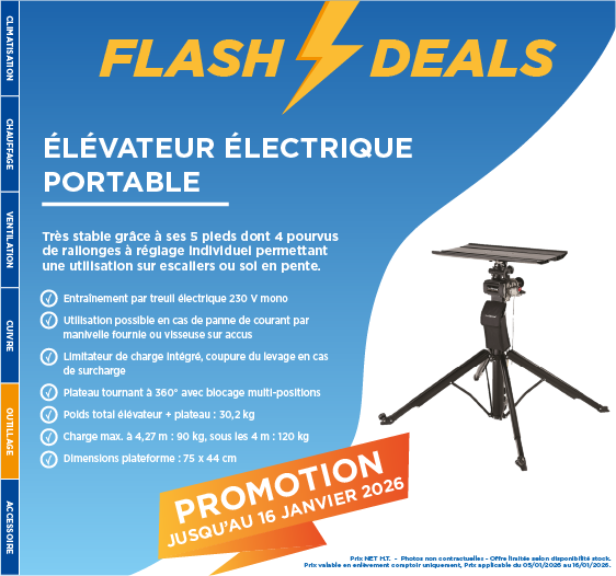 Flash-deals janvier