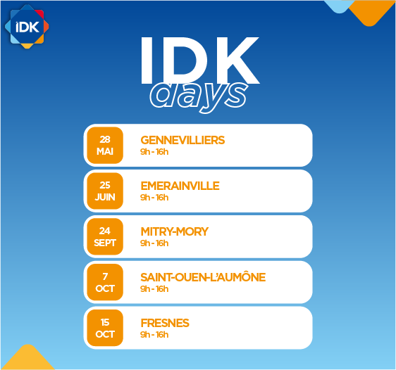 idk days planning évènement