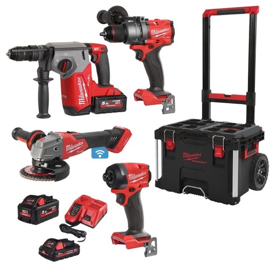 POWERPACK 4 outils 18V Milwaukee